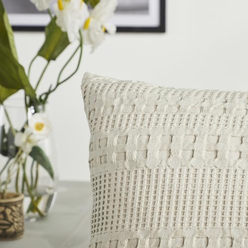 VHC-Brands-Waffle-Weave-Natural-Euro-Sham-Set-of-2-26×26-Decorative-Throw-Pillow-CoversShams-Boho-Farmhouse-Bedroom-Decor VHC Brands Waffle Weave Natural Euro Sham Set of 2 26×26 Decorative Throw Pillow CoversShams Boho Farmhouse Bedroom Decor