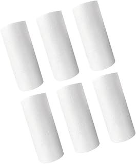 Hemoton 6 Rolos De Papel Higiênico A Granel Toalhas De Papel A Granel Papel Higiênico Para Cozinha Doméstica Papel Higiênico A Granel Papel Higiênico Branco Para Casa Papel Higiênico