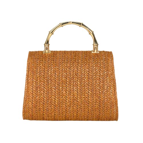 Women Summer Straw Clutch Purse Woven Beach Handbag Boho Shoulder Crossbody Bag for Travel Vacation3