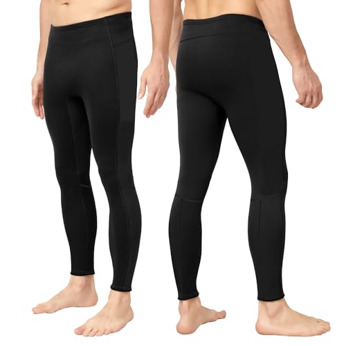 Chaqueta y pantalones de traje de neopreno para hombre GoldFin, 3mm, color negro, talla grande miniatura 3