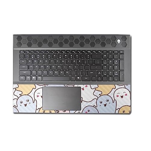 Image of MightySkins Carbon Fiber Skin Compatible with Alienware M18 R1 (2023) Full Wrap Kit - Seal Gang | Protective, Durable Textured Carbon Fiber Finish | Easy to Apply & Change Styles | Made in The USA