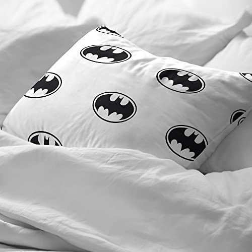 BELUM | Taie d'oreiller 100 % Coton Batman Basic 50 x 80 cm, taie d'oreiller Douce, taie d'oreiller de différentes Tailles Cover