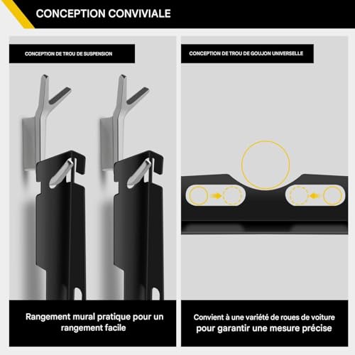Outil d'alignement des roues robuste pour entretien de précision - 5
