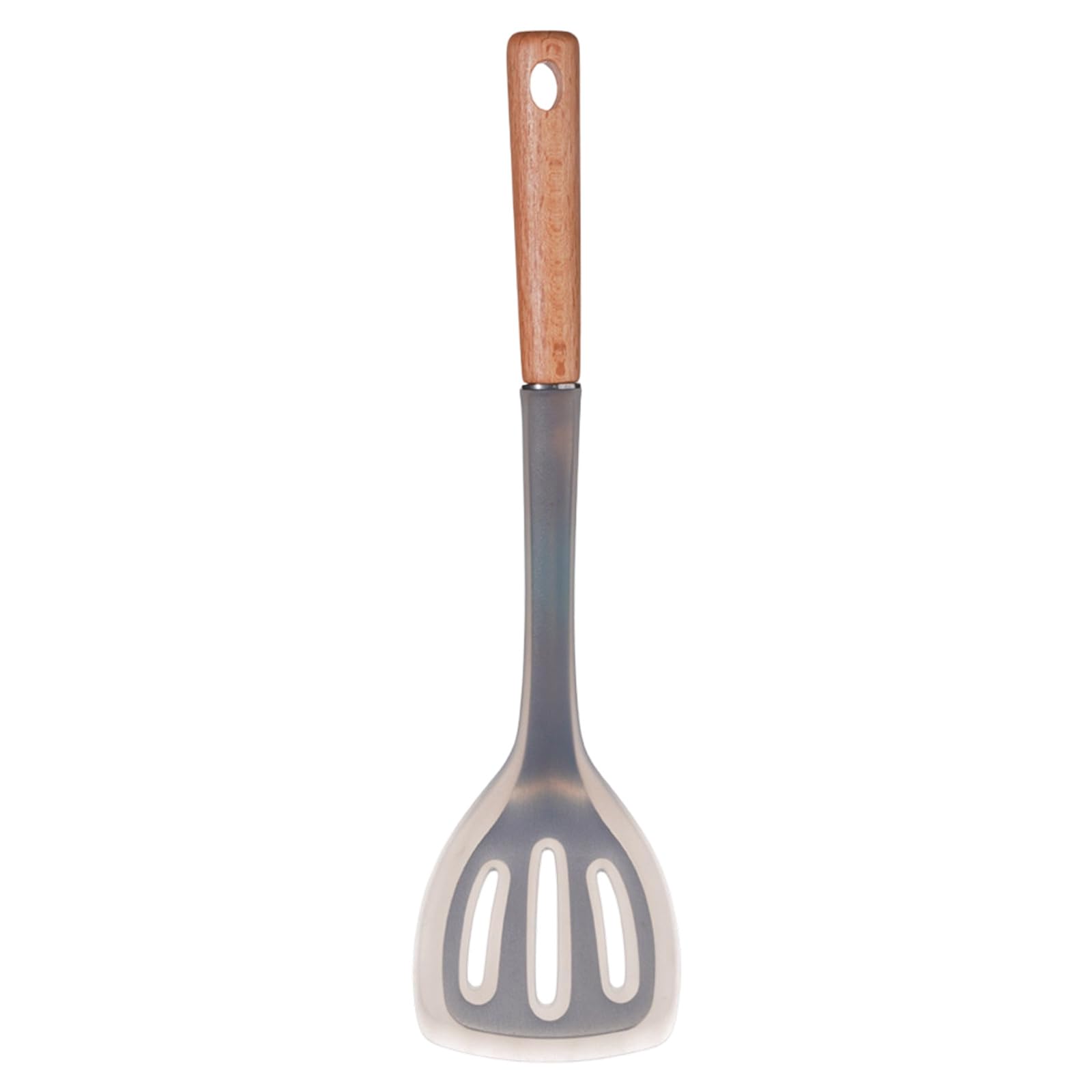 MALSSE Silicone Spatula Cooking Spoon Heatproof Kitchen Tool with Comfortable Grip Perfect for Sauteing Baking and Serving Scratch Proof Cooking Utensils