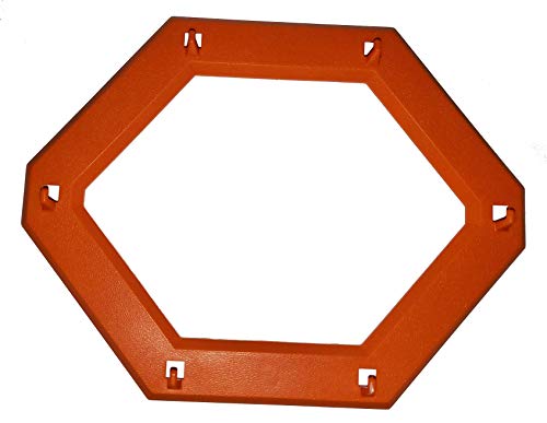 Tupperware Vintage Measuring Cup Rack Holder Hook Orange