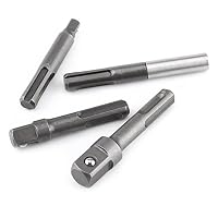 Cocoarm 4 Stück SDS Plus Adapter Set, für Bohrmaschinen & Akkuschrauber – Ansicht 9