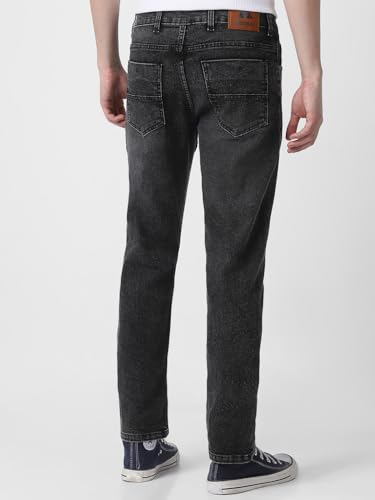 Image of Neostreak Men's Regular Fit Heavy Washed Jeans Stretchable