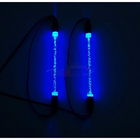 MOHERO 1/10 RC Car Chassis Body LED Light Strip Tube for RC Drifting Car Truck Tank (Blue) Cover