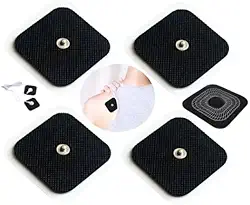 8 Eletrodos 5x5cm plug 3.7mm CPX OFC compatível com Compex