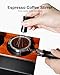 KOFIKOFI WDT Tool Espresso, Espresso Distribution Tool for Barista with Magnetic Stand, Adjustable Coffee Stirrer WDT Distribution Tool with 0.4mm 304 Stainless Steel 6 Needles and 6 Extra Needles