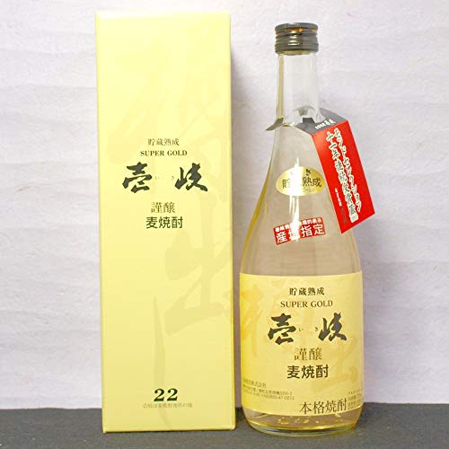 麦焼酎 22度 壱岐 スーパーゴールド 720ml 12本 麦焼酎 22度 壱岐 スーパーゴールド 720ml 12本