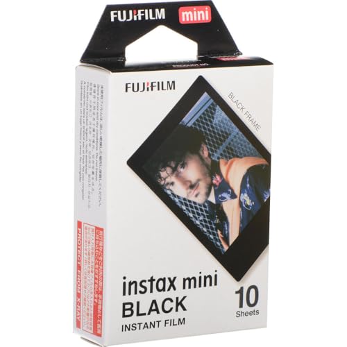 Película Fujifilm INSTAX MINI Negra, 20 exposiciones (2 paquetes de 10), para cámaras y impresoras INSTAX MINI y INSTAX SHARE miniatura 2