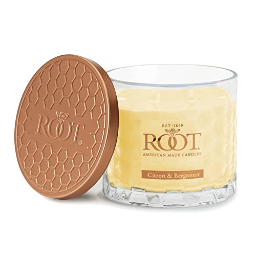 Root Candles Scented Candles Honeycomb Beeswax Blend Premium Handcrafted Candle,