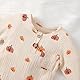 Geagodelia Baby Jungen Mädchen Halloween Strampler Overall Kürbis Kleidung Outfit Babykleidung Neugeborene Weiche Babystrampler My First Halloween (A - Beige, 0-3 Monate)
