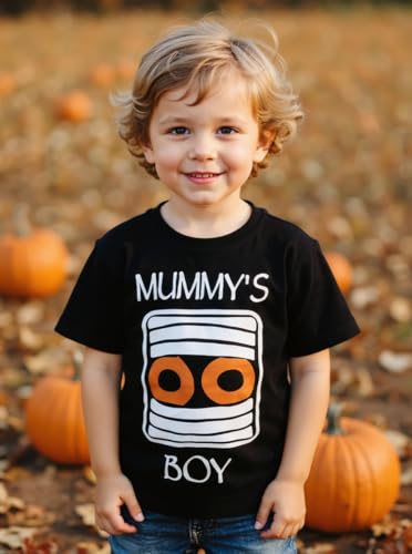Image of Boys Short Sleeve Funny Graphic Tees for Toddler to Big Kid