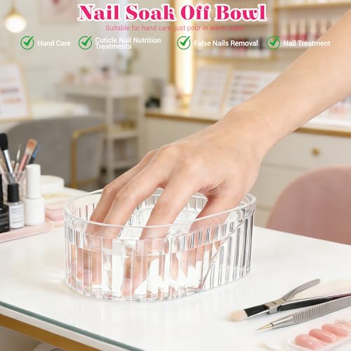 Cuenco para remojo de manicura Artibetter miniatura 3