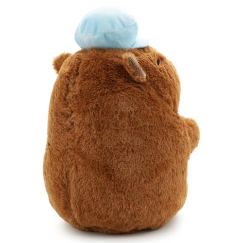 Image of Blue Capybara Soft Plush Toy for Kids Stuffed Soft Toy with Cute Hug-Friendly Plush for Babies, Toddlers & Children Safe, Lightweight & Easy to Clean (28CM)