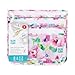 Bumkins Travel Bag, Toiletry, TSA Approved Pouch, Zip Bag, Quart Size Airline Compliant, Clear-Sided, Baby, Diaper Bag Organization, Makeup, Accessories, Packing, Set of 3 Sizes, Watercolors Floral