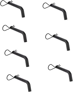 ibasenice 7 Peças Plugue Acessórios Para Automóveis Acessórios Para Carros Pretos Acessórios Para Automóveis Travas De Engate De Reboque Travas De Engate De Reboque Preto Acessórios De