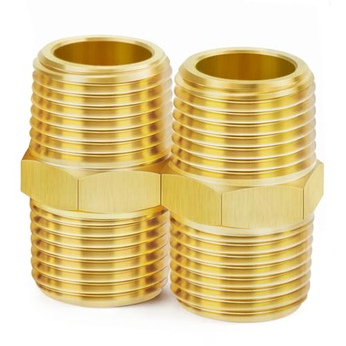 ChillWaves Brass Pipe Fitting, Hex Nipple 1