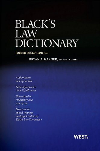By Bryan A Garner Black's Law Dictionary (4 Poc)