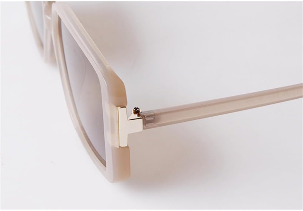 Retro Big Rectangle Frame Sunglasses Women Lenses Men UV400 Shade Protection Eyewear Vintage