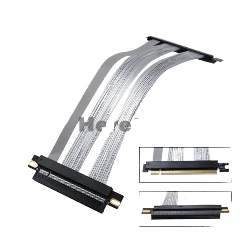 PCIe 4.0 x16 ���C�U�[ �P�[�u���A�O���t�B�b�N�X �J�[�h PCI Express Gen 4 GPU �P�[�u�� 90 /180 �x(180 degree)