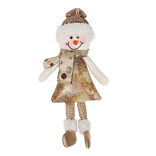 Magizi Boneco Neve Corpo Inteiro Champ 22cm Enfeite de Natal - M34-2012B - Yangzi, Verde