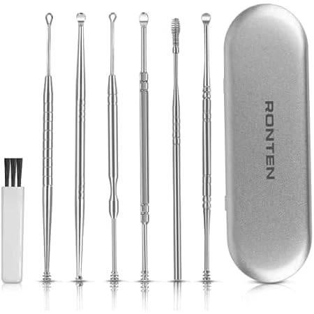 Amazon.com: 3pc Set of Billeau Ear Loop Ear Loop Curette Ear Pick Ear ...