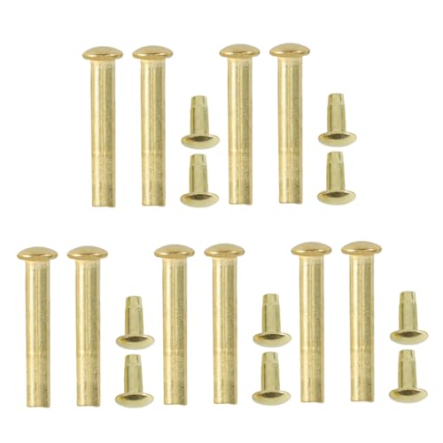 ADOCARN 10juegos Reparación Reemplazo Ventiladores Plegables Remaches Eje Ventilador Manual Accesorios Ventiladores Plegables Mano