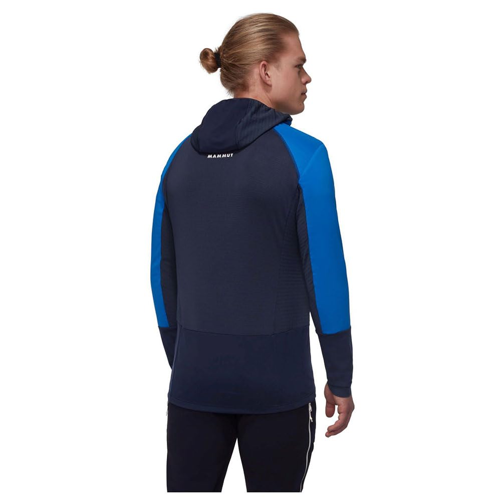 Mammut アイガー スピード ミッドレイヤー ハイブリッド ハーフジップ フーディー メンズ/Eiger Speed ML Hybrid Half Zip Hoodie Men Capa mediaHombre