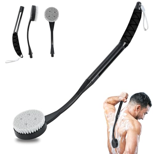 Back Scrubber for Shower,20.5' Bath Brush Long Handle...