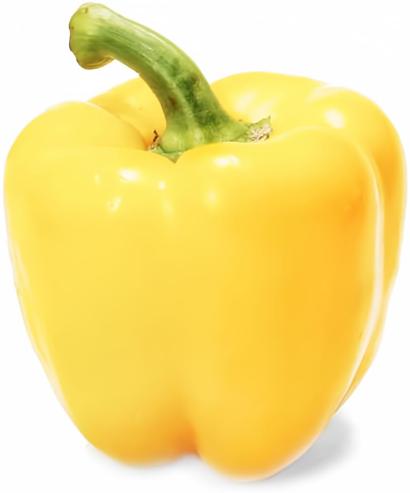 Fresh Yellow Bell Peppers - Crisp, Sweet Premium Produce for Healthy Snacks & Recipes