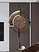 SIN&MI Wall Clock,Decorative Wall Clocks with Pendulum,Silent Quality Quartz Clock Battery Operated,Large Clock for Living Room,Kitchen,Home,Bathroom,Bedroom Wall Decor,16.5 * 31.5inch