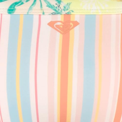 Image of Roxy Girls' Two-piece Bikini Swimsuit Set, UPF 50+ Sun Protection, Quick-Dry Bathing Suit