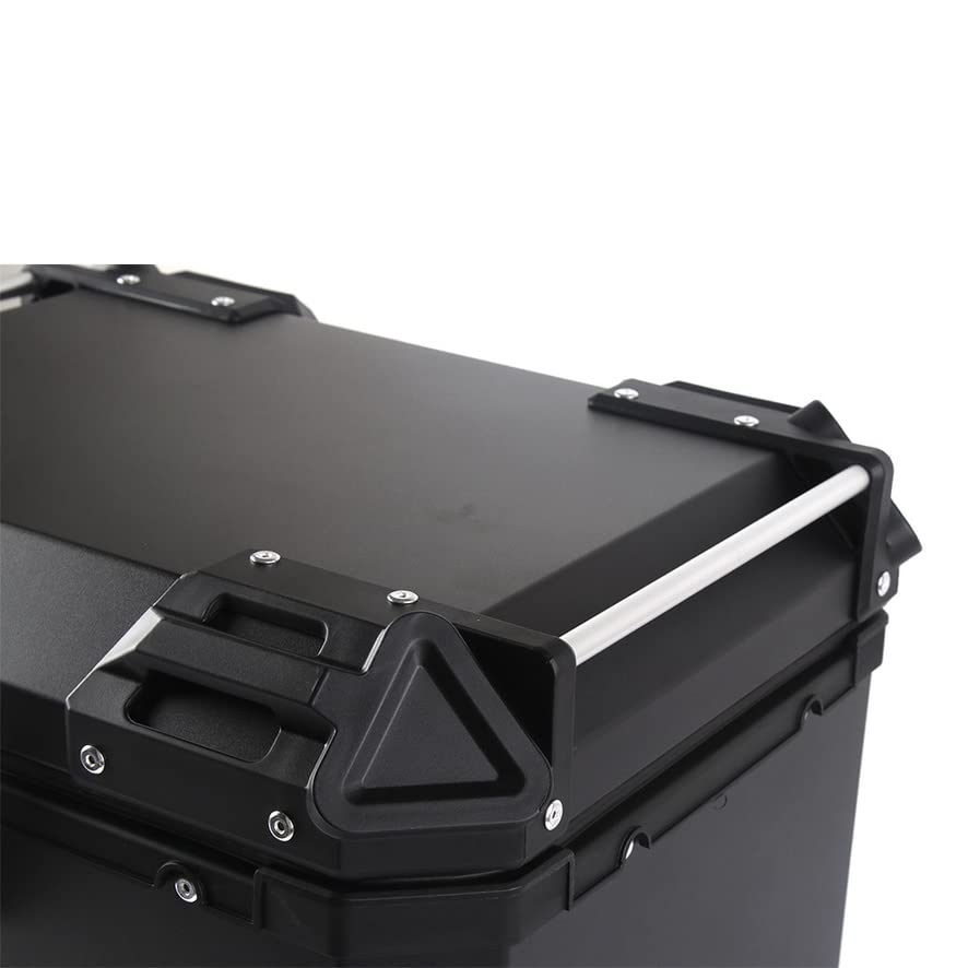 Wehox Motorcycle Storage Tail Top Box Trunk Scooter Luggage Aluminum Alloy Top Case Universal Motorc