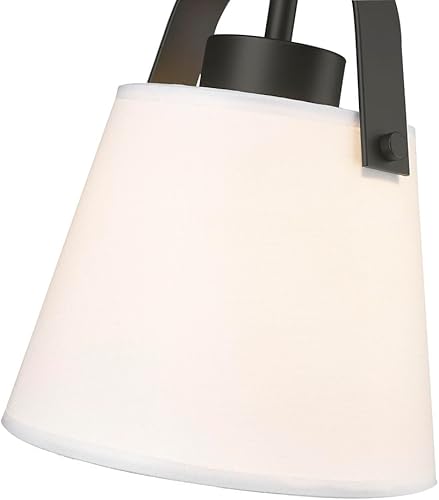 Miniatura 2 de Z-Lite Lighting 743P8-MB Z-Studio Linen Pendant One Light Pendant Pendant Light Matte Black