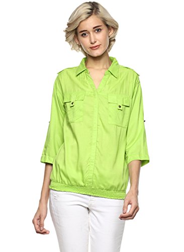 Image of Harpa Crepe Shirt (GR3081-BLACK)