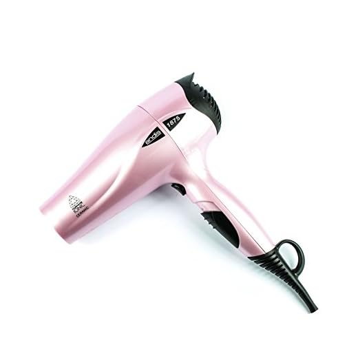 Andis 67395 Pink Style 1875 Watts Hair Dryer, 220 Volts