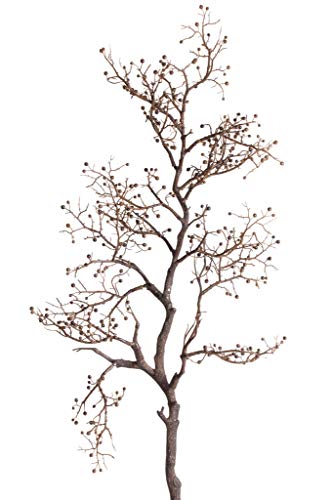 Nova-Nature künstlicher Deko-AST (Pfefferbeerenzweig) groß Farbe: braun