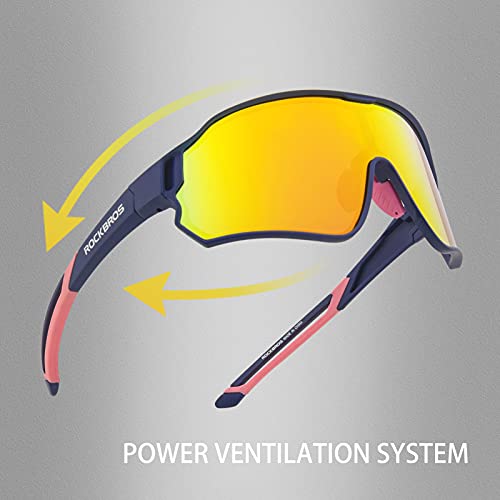 Image of ROCKBROS Polarized Sunglasses UV Protection for Women Men Cycling Sunglasses