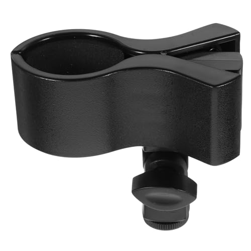COSMEVIVI Adjustable Microphone Holder Clip for Stand Compatibility with Interface Secure Grip Spring Loaded Design for Handheld and Condenser Microphones