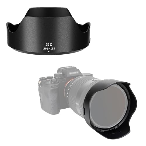 Image of JJC ALC-SH182 Lens Hood Shade for Sony FE 28-70mm f /2 GM Lens (SEL2870GM) | Bayonet, Reversible, No Vignetting, Replace Sony ALC-SH182 Lense Hood, Allow to Attach 86mm Filter & Lens Cap, No Vignetting