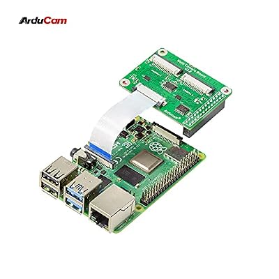 Arducam Multi Camera Adapter Module V2.2 for Raspberry Pi 5, 4B, Compatible with Rasperry Pi Camera Module 3/V2/V1, and 12MP IMX477 Cameras
