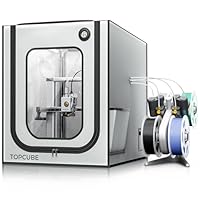 3D Printer Enclosure for Bambu Lab A1, Large Size Enclosure with LED Light, Fireproof Waterproof Dustproof Noise Reduction Constant Temperature 3D Printer Cover, 550x670x600MM