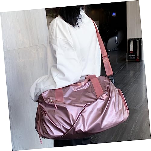 Travel Sports Bag Large Travel Duffle Bag Oxford Lightweight Portable Separate Shoe Storage Random Color4