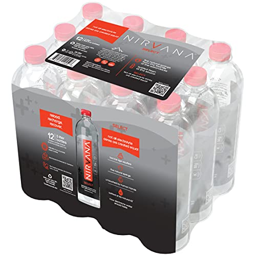 Nirvana Select Premium Natural Spring Water Infused With Electrolytes For Maximum Hydration - 0.5L Bottle (12 Pack)  #TOP23