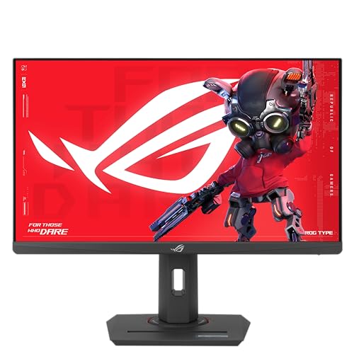 ASUS ROG Strix XG259CMS - 25 Zoll Esports Gaming Monitor - 310 Hz, 1ms GtG, FreeSync, AdaptiveSync, G-Sync, ELMB-Sync, DisplayHDR 400 - Fast-IPS, 16:9, 1920x1080, DisplayPort, HDMI, 7.5W USB-C, Ergo