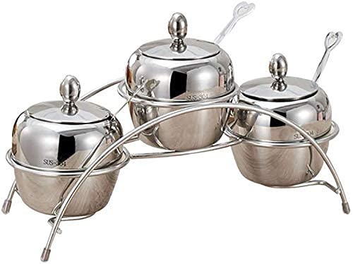 Pot à épices en acier inoxydable haut de gamme pour une table à manger moderne