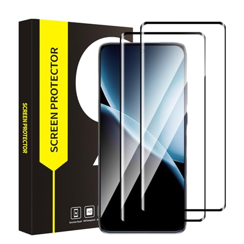 Cable Leader 2 Stück Schutzfolie für Panzerglas für Motorola Moto Edge 50 Neo 5G 3D-Volle Bedeckung Fingerabdruck-ID Hohe Klarheit 9H Härte Frei von Kratzern Stoßfänger Motorola Edge 50 Neo Folie